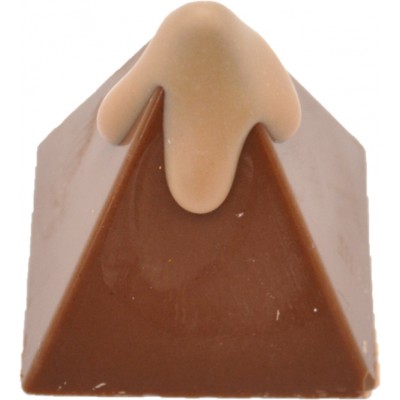 Peanut Butter Milk Chocolate Pyramid