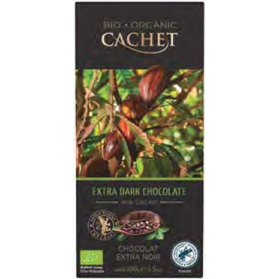 Cachet Extra Dark Chocolate Bar