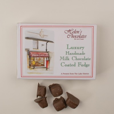 Helen's Luxury Milk Chocolate Coated Fudge Gift Box