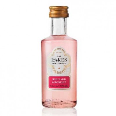 The Lakes Rhubarb & Rosehip Gin Liqueur 5cl