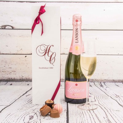 Champagne and Chocolate Gift Box