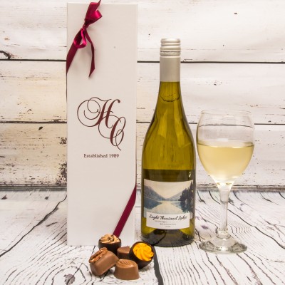 White Wine and Chocolates Gift Box