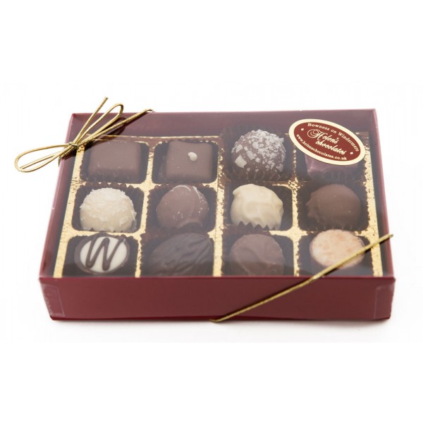 12 Chocolate Acetate Gift Box (SYO)
